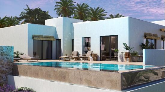 Elegant Ibizan Style Villa for Sale in Moraira – A Fusion of Lux, Teulada 03724