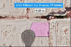 5751 N Hewitt Avenue, Pahrump NV 89060