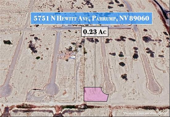 5751 N Hewitt Avenue, Pahrump NV 89060