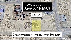 2331 E Goldrush Street, Pahrump NV 89048