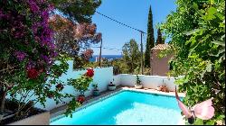 Villa with swimming pool, garden and sea views for sale in La Bo, Palma de Mallorca 07015