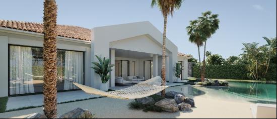 Ultra modern luxury villa under construction in Aloha, Nueva And, Marbella 29660