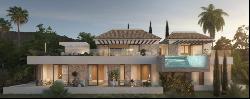 Turnkey villa with sea views next to the Santa María Golf Course, Marbella 29604