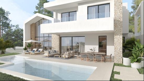 Detached villa in a boutique development of 5 elegant brand-new , Marbella 29670