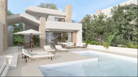 Detached villa in a boutique development of 5 elegant brand-new , Marbella 29670