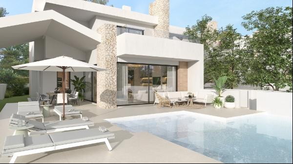 Detached villa in a boutique development of 5 elegant brand-new , Marbella 29670