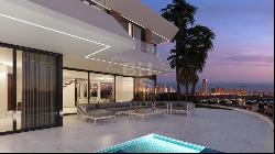 A Modern Villa with Stunning Sea and Skyline Views, Benidorm 03501