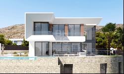 A Modern Villa with Stunning Sea and Skyline Views, Benidorm 03501