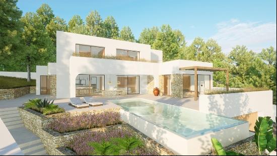 Moraira's Modern Masterpiece: A Villa of Distinction and Comfort, Teulada 03724