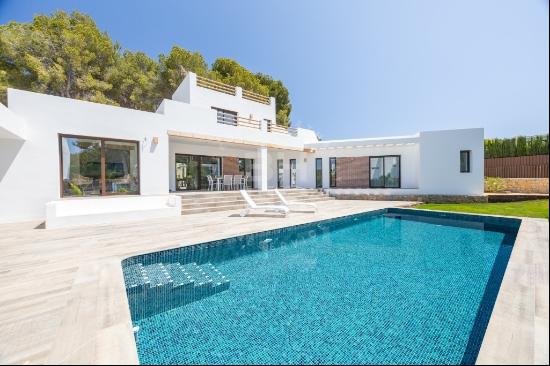 Contemporary Ibiza Style Villa for Sale in Javea, Cala Blanca Ar, Javea 03730