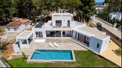 Contemporary Ibiza Style Villa for Sale in Javea, Cala Blanca Ar, Jávea 03730