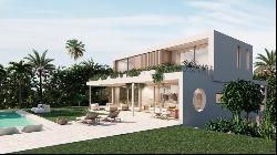 Off-plan contemporary villa with golf and sea views in La Alquer, Benahavis 29679