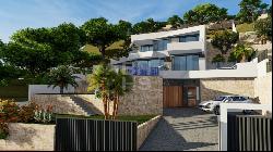 Calpe's Panoramic Marvel: A Modern Villa with Breathtaking Sea a, Calpe 03710