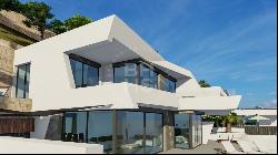 Calpe's Panoramic Marvel: A Modern Villa with Breathtaking Sea a, Calpe 03710