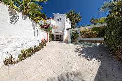 Scenic Villa in Pla del Mar, Moraira: A Blend of Sea Views and G, Teulada 03724