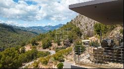 Unique Villa for Sale in Guadalest with Panoramic Mountain Views, Altea 03590