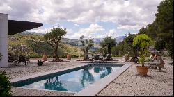 Unique Villa for Sale in Guadalest with Panoramic Mountain Views, Altea 03590