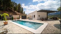 Unique Villa for Sale in Guadalest with Panoramic Mountain Views, Altea 03590