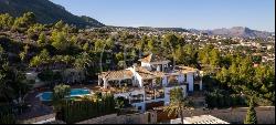 Luxurious Villa with Panoramic Views for Sale in Denia, Montgo A, Denia 03700