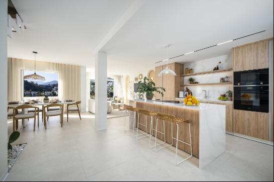 Fully renovated duplex penthouse with panoramic golf views in La, Benahavis 29679