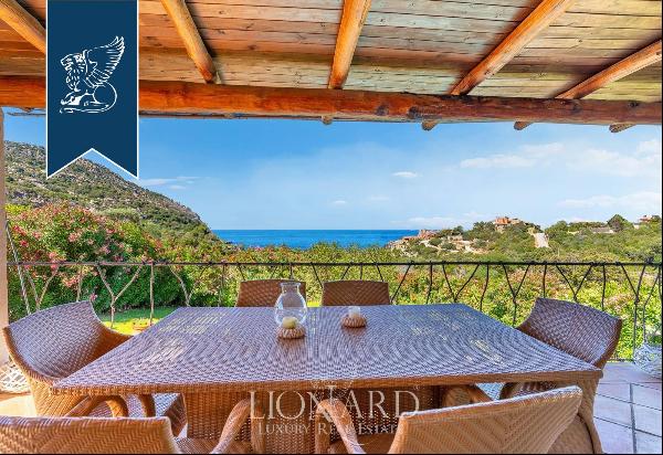 Luxury villa with a panoramic pool for sale in Costa Smeralda