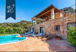 Luxury villa with a panoramic pool for sale in Costa Smeralda