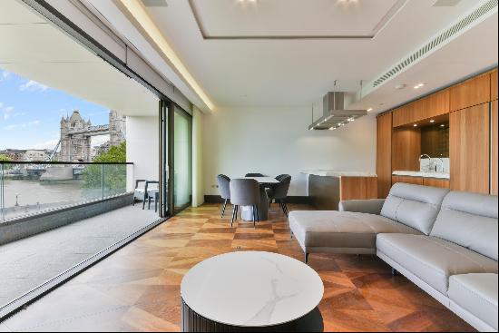 Stunning two bedroom apartment to rent in One Tower Bridge, SE1.