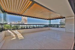 Sophisticated penthouse with ocean and Christ the Redeemer views in a new buildi