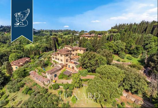 Stunning 17th-century villa with Italian-style garden for sale in Florence