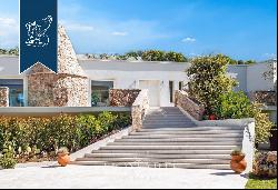 Stunning modern villa in a panoramic position two steps away from the sea of Porto Cervo