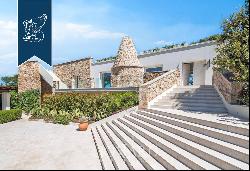 Stunning modern villa in a panoramic position two steps away from the sea of Porto Cervo