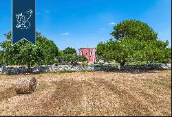 Wonderful renovated farmstead surrounded by olive groves and forests for sale in the Trull