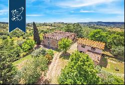 Luxury farmstead surrounded by nine hectares of grounds for sale in Scandicci