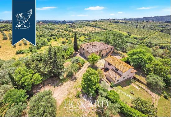 Luxury farmstead surrounded by nine hectares of grounds for sale in Scandicci