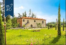 Modern Luxury Farmhouse and Panoramic View for Sale Near Pistoia in Tuscany