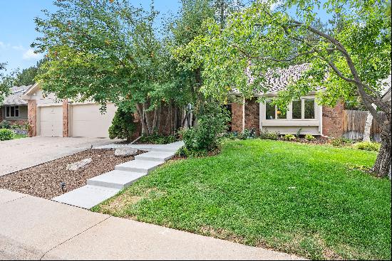 Beautifully Updated Home in Greenwood Village with Library and Secluded Deck