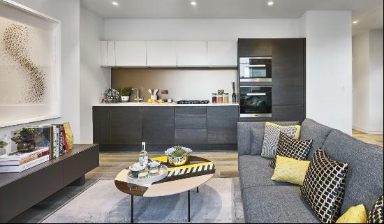 A luxury one bedroom apartment located in a new build development in Marylebone W1.