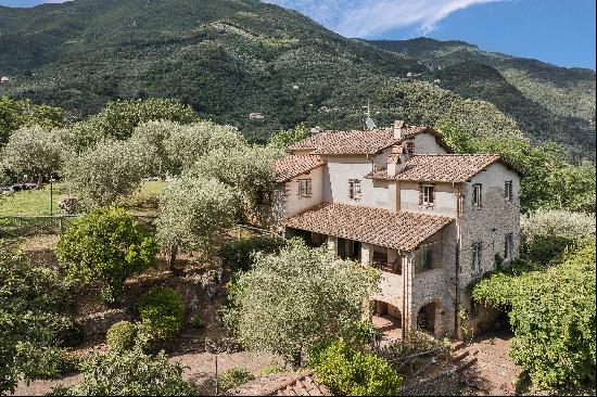 Charming farmhouse with two annexes and a spacious garden close to Camaiore