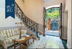 Elegant villa with a private garden and an independent apartment for sale on the Riviera d