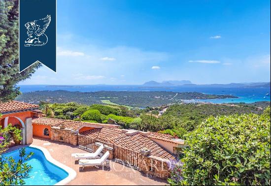 Luxury villa for sale above Cala di Volpe in Sardinia