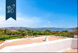 Stunning villa with a garden and panoramic terrace for sale in Porto Rafael