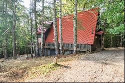 A-Frame Sitting Across From Lake Blue Ridge