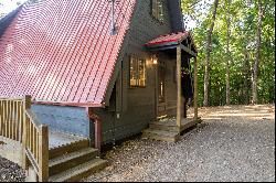 A-Frame Sitting Across From Lake Blue Ridge