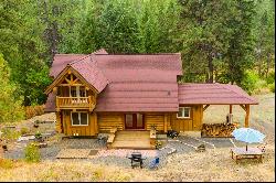 Gorgeous log home on 17 acres