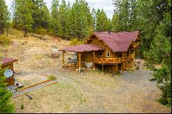 Gorgeous log home on 17 acres