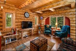 Gorgeous log home on 17 acres