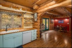 Gorgeous log home on 17 acres