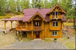 Gorgeous log home on 17 acres