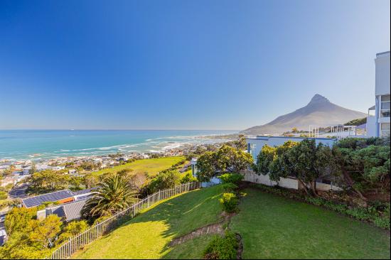 Luxuriously Revamped Ocean-View Apartment in Sought-After Camps Bay