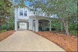 Coastal Retreat In Secluded Gated 30A Community With Community Lake Dock